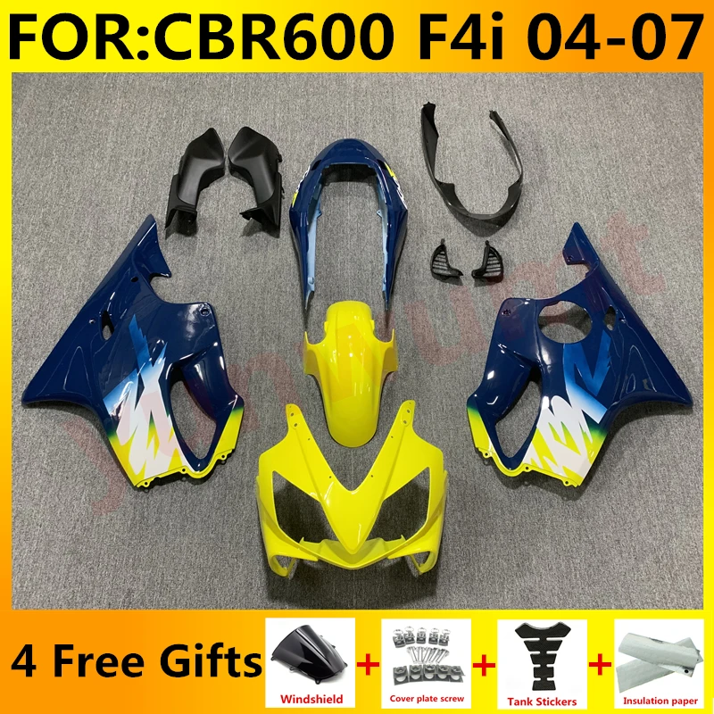 Новая литьевая форма полный комплект обтекателей для HONDA CBR 600 F4i 04 05 06 CBR600 2004 2005 2006