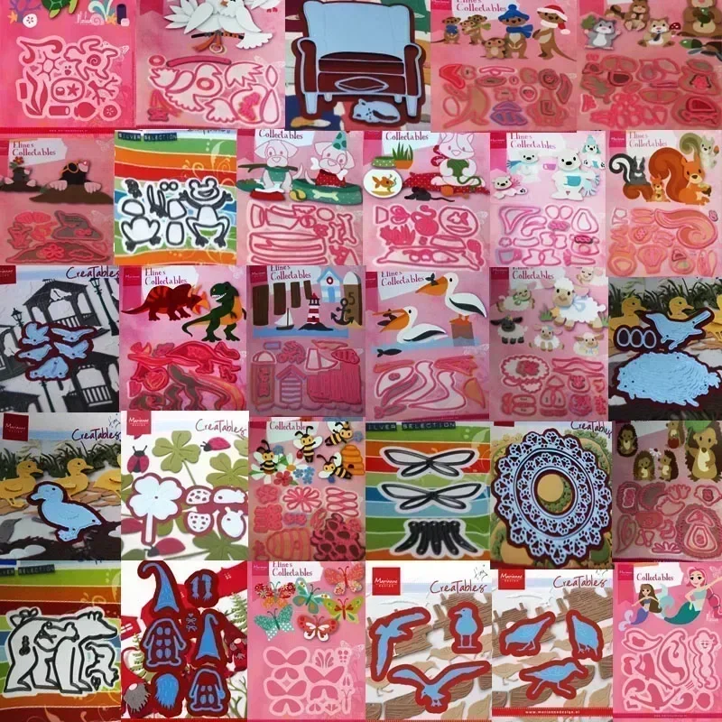 Animal Collection Butterfly Number February 2023 New Release Metal Cutting Dies Diy Craft Embossing Make Paper Greeting Card Mak