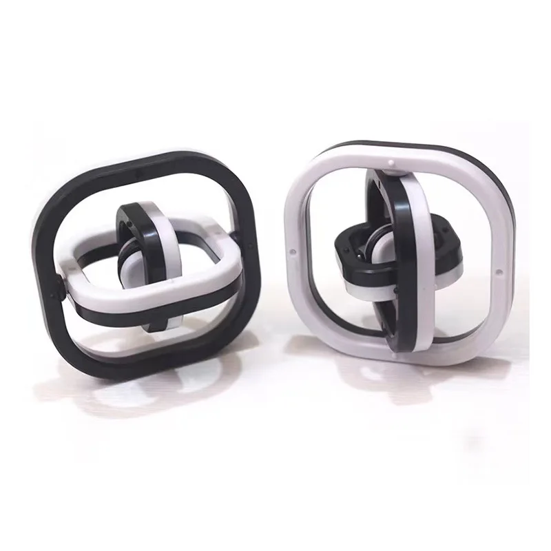 

3D Anti-Stress Flip Finger Spinner Pressure Relief Kid Spinning Gyro Toys Fidget Toy Fingertip Gyro Fun Hand Top Sensory ToyGift