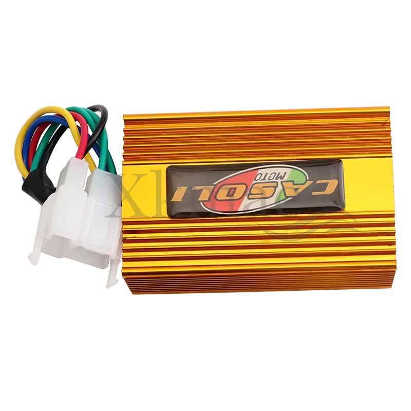 Алюминиевый 6-контактный AC DC CDI Racing Box Square 150cc 200cc 250cc Roketa Kazuma Sunl ATV Quad моторизованные