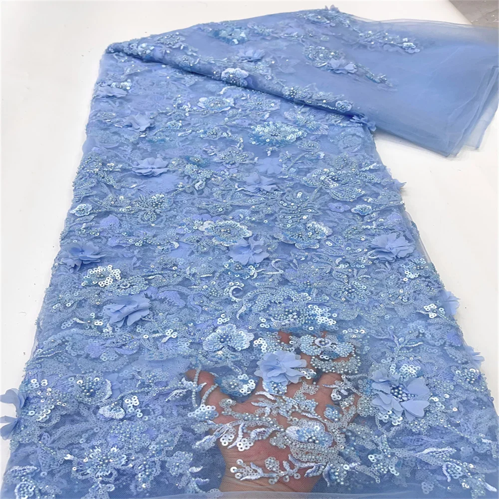 2025 популярный дизайн последняя легкая роскошная 3D цветочная аппликация вышивка