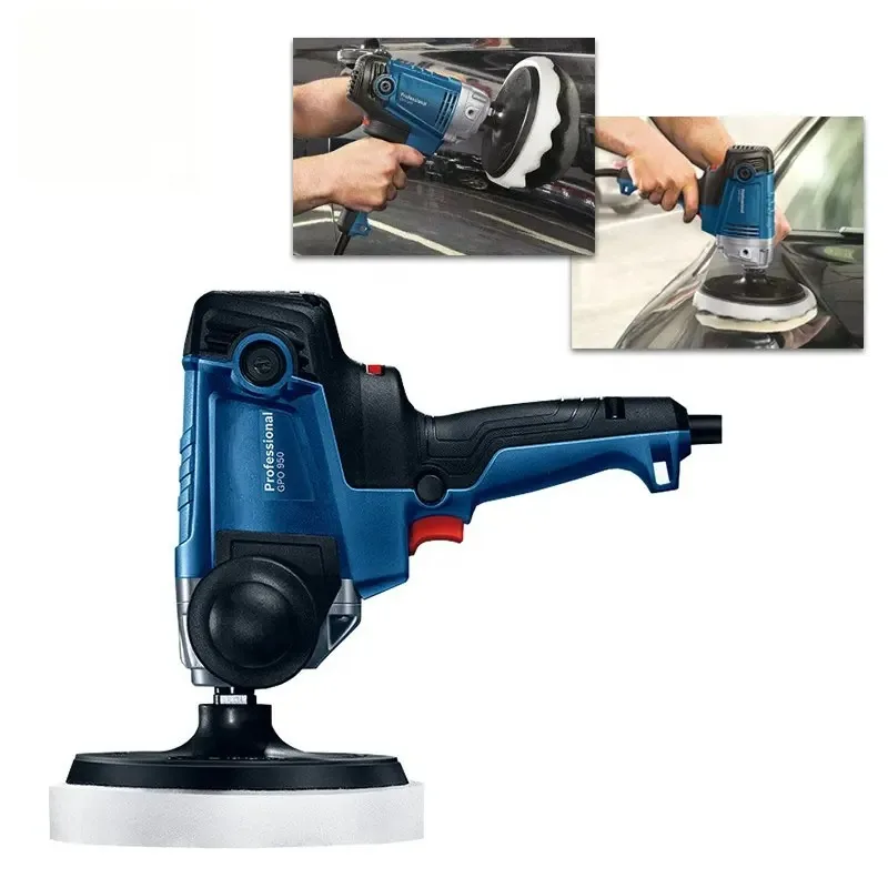 Polisher Car Grinder Beauty Wax Polish Machine 950W Adjustable Speed Automotive Polisher Professional Orbital Sander Hand Tool