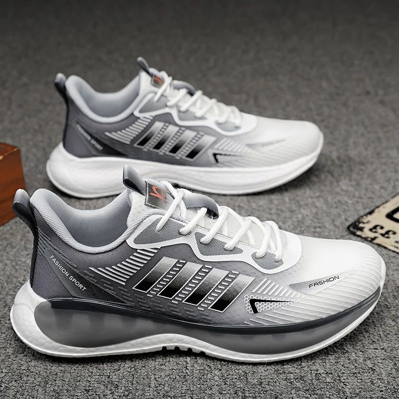 Men's Shoes Popcorn Sports Tide Shoes Summer Breathable Fashion Casual Running Shoes Youth Personality Versatile Net Shoes Men