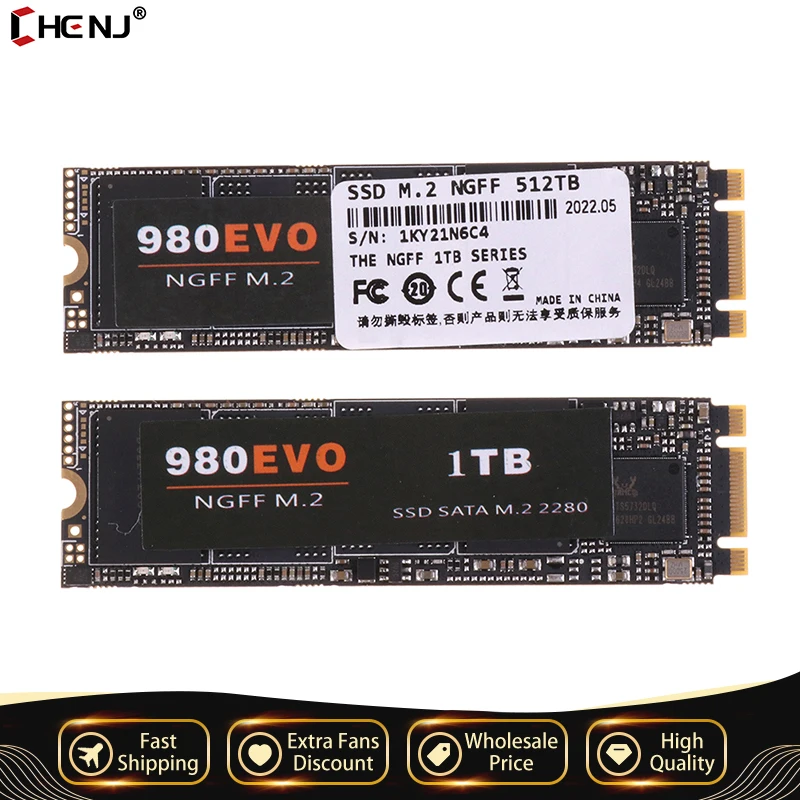 

SSD M2 NGFF 500 Гб 980 EVO Plus 250 ГБ Внутренний твердотельный накопитель 1 Тб Hdd жесткий диск 970 PRO M.2 для ноутбука компьютера Sata Hd