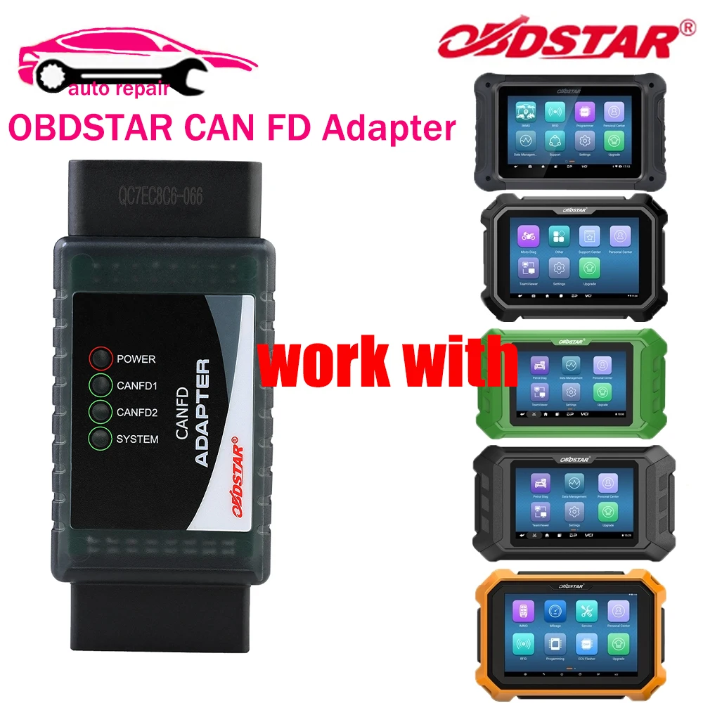 Адаптер OBDSTAR CAN FD работает с P50/ X300 DP Plus/ PRO4/ Key Master DP/ Odo для диагностики ECU Chevrolet Cadillac