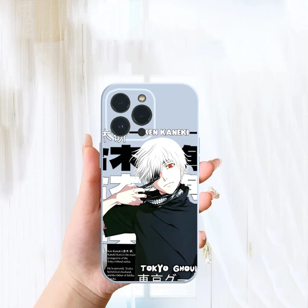 Чехол для телефона с аниме Т-Токио G-Ghoul Kaneki Ken зла матовый чехол iPhone 14 13 12 11 Pro Max XS X XR