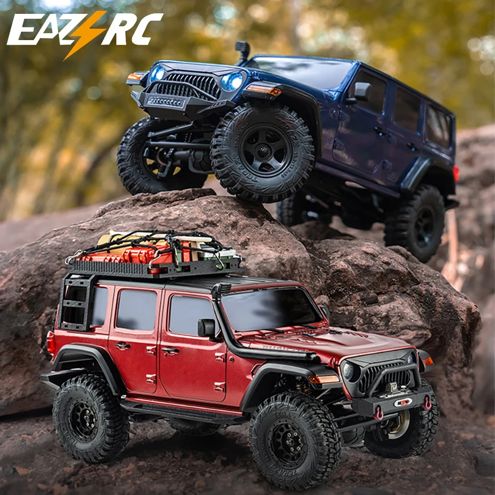

EAZYRC 1/18 RTR THUNER STORM Brand Simulation RC Climbing Car Remote Control Off-road Simulation Car Model Children's Toy Car