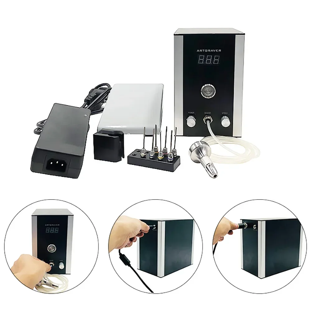 Новый тип фрез без необходимости воздушный компрессор гравировальный станок