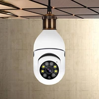 e27 bulb camera for ios android 2 4ghz wifi monitor surveillance cameras with smart motion tracking siren