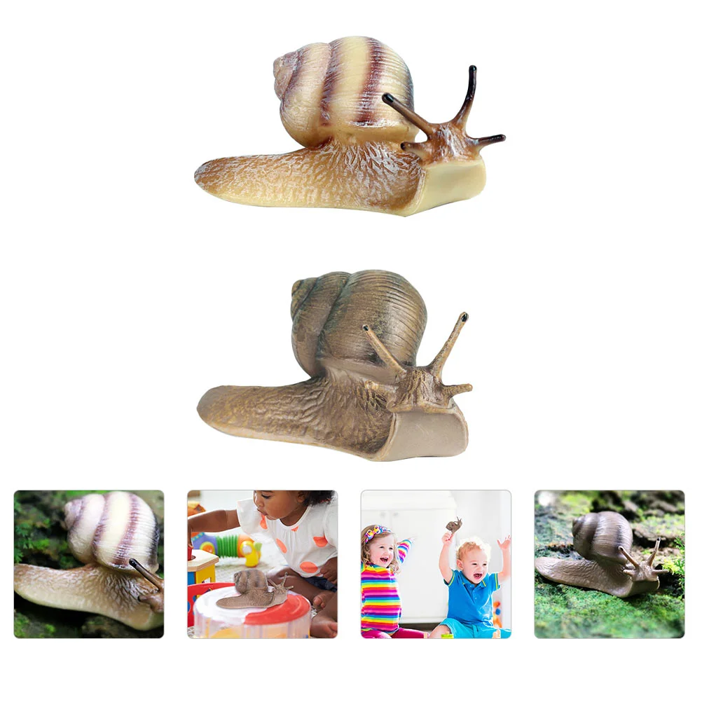

Snail Miniature Garden Animal Figure Figurine Sculpture Figurines Statue Decorations Landscape Decoration Micro Ornament Mini