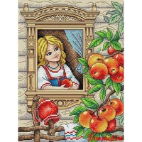 634home fun cross stitch kit package greeting needlework counted kits new style joy sunday kits embroidery