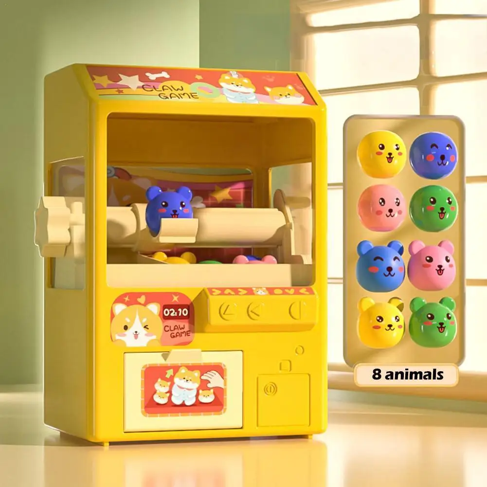 

Automatic Claw Music Machine Kids Toys Mini Christmas Claw Arcade Machine Gift Game Girls Crane Board Grabber Por Z6t4