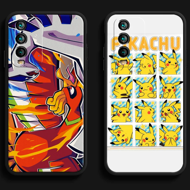 

Pokemon Pikachu Phone Cases For Xiaomi Redmi 7 7A 9 9A 9T 8A 8 2021 7 8 Pro Note 8 9 Note 9T Back Cover Carcasa Coque Funda