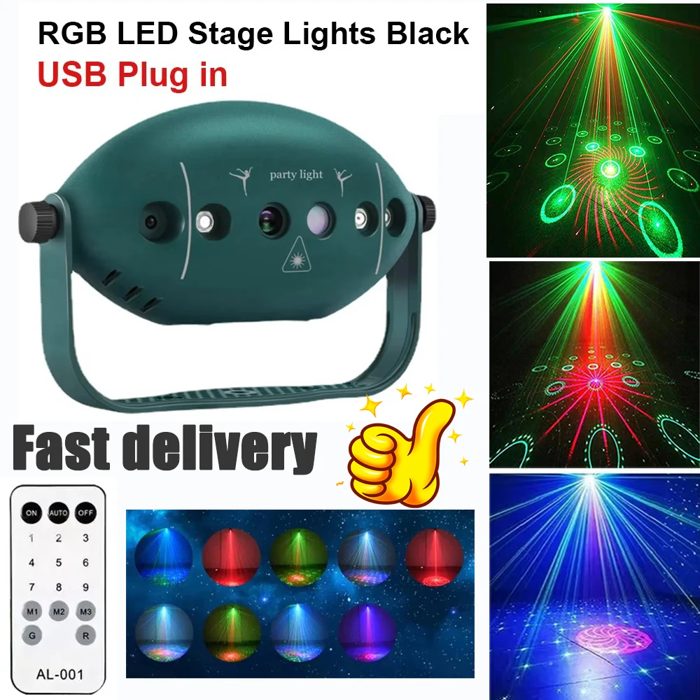 

CHEGIT Сценический RGB-светильник со звуковым управлением