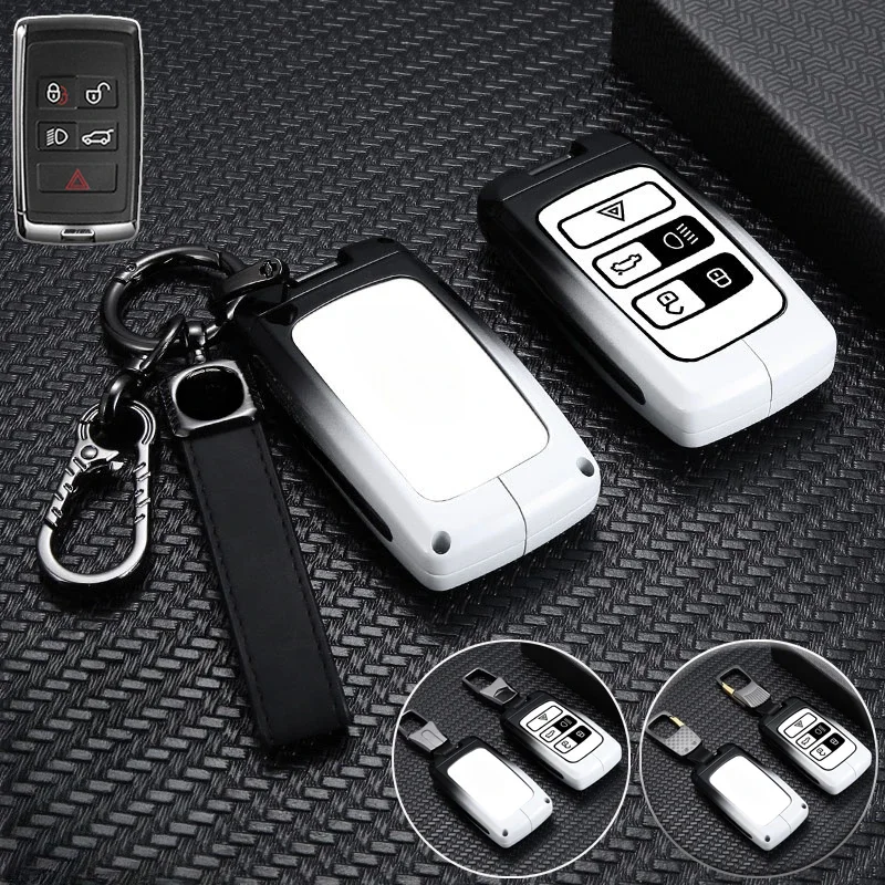 Чехол для автомобильного брелка из цинкового сплава ТПУ Land Rover Range Evoque Sport Freelander 2