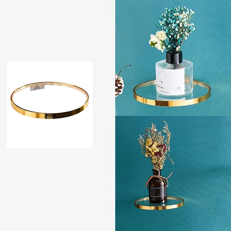 

Glass Ledge Home Decor Shelf For Flowers Wall Shelves Decorative Simple Home Decoration Plant Flower Pot Rack