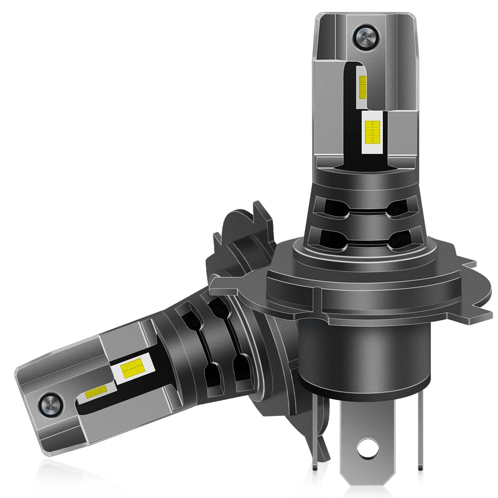 2 шт. Автомобильные светодиодные фары H4 H7 HIR2/9012 HB3/9005 HB4/9006