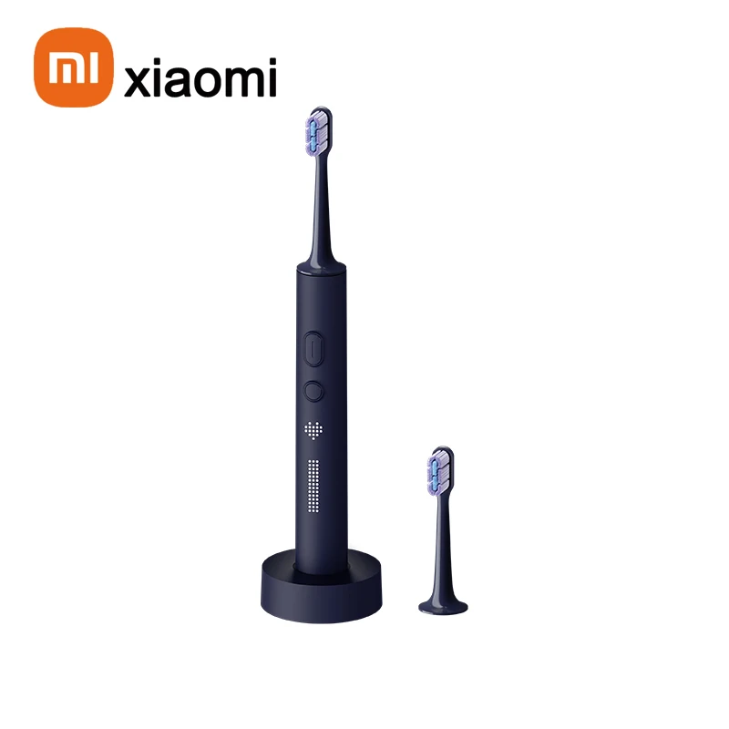 XIAOMI MIJIA Teeth Whitening Ultrasonic Vibration Oral Cleaner Brush T700 Sonic Electric Toothbrush Smart APP LED Display