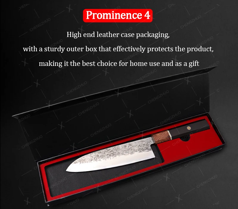 Кухонные ножи шеф-повара из нержавеющей стали