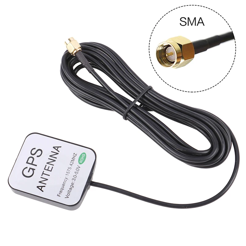 

Разъем SMA типа «папа» с активной GPS антенной, прямоугольный разъем, кабель для автомобильной приборной панели, DVD-плеера, стереосистемы