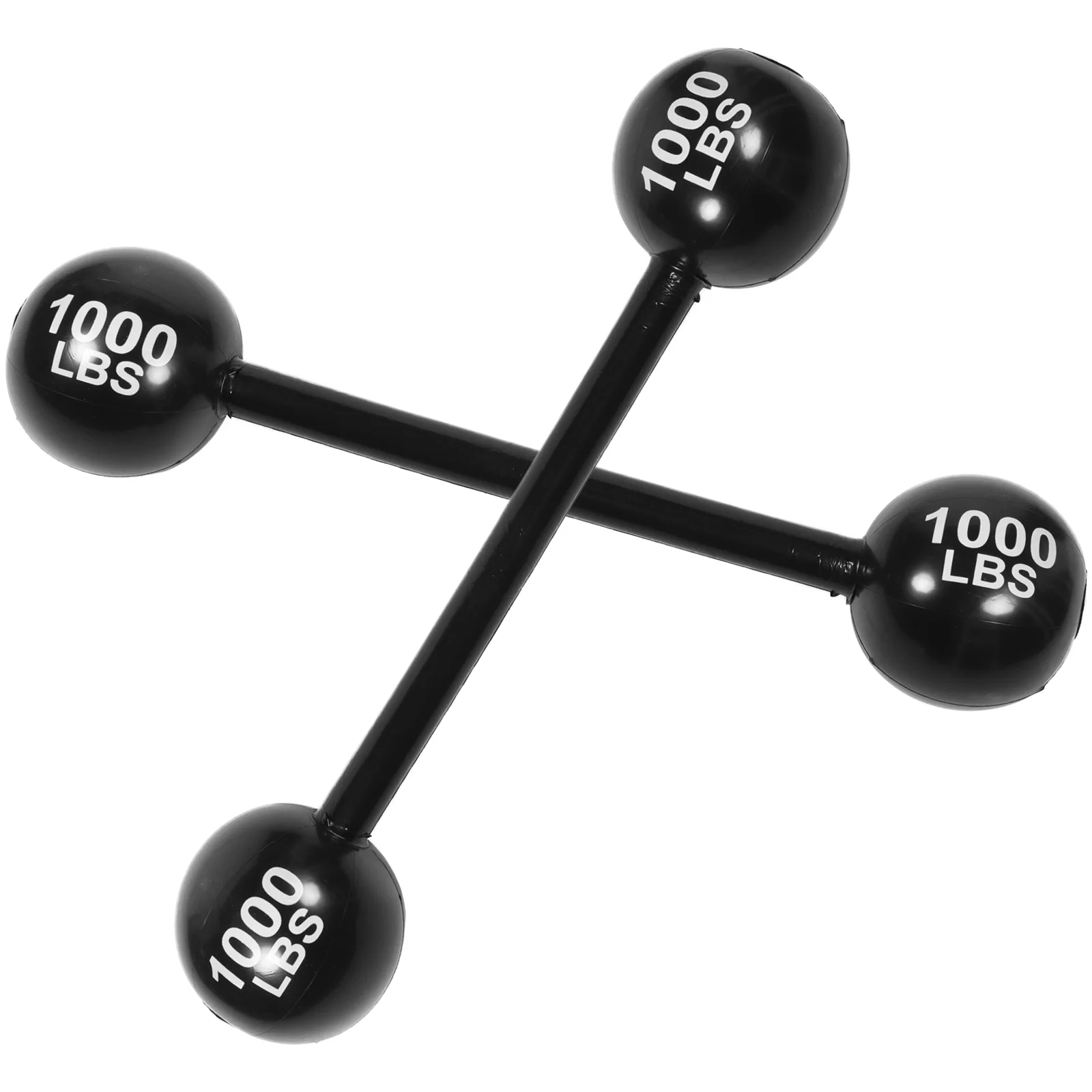 2 шт. надувная гантель утолщенная игрушка-штанга для детей ролевые игры