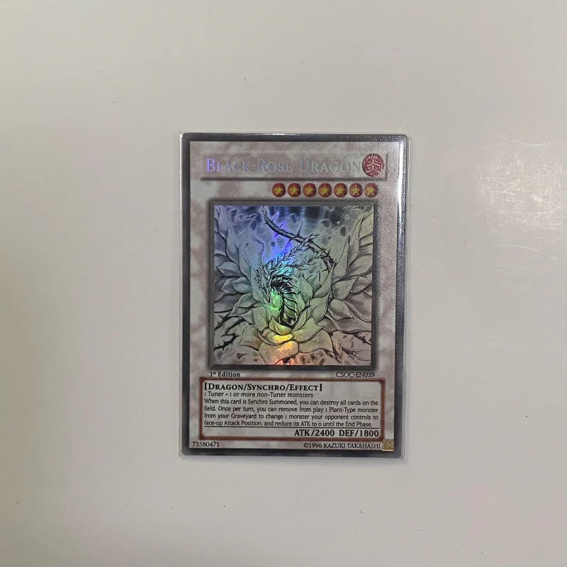 

Yu-Gi-Oh 1104 LIOV-JP035 Ruddy Rose Dragon Classic Anime Board Game Collection Card （Not original）