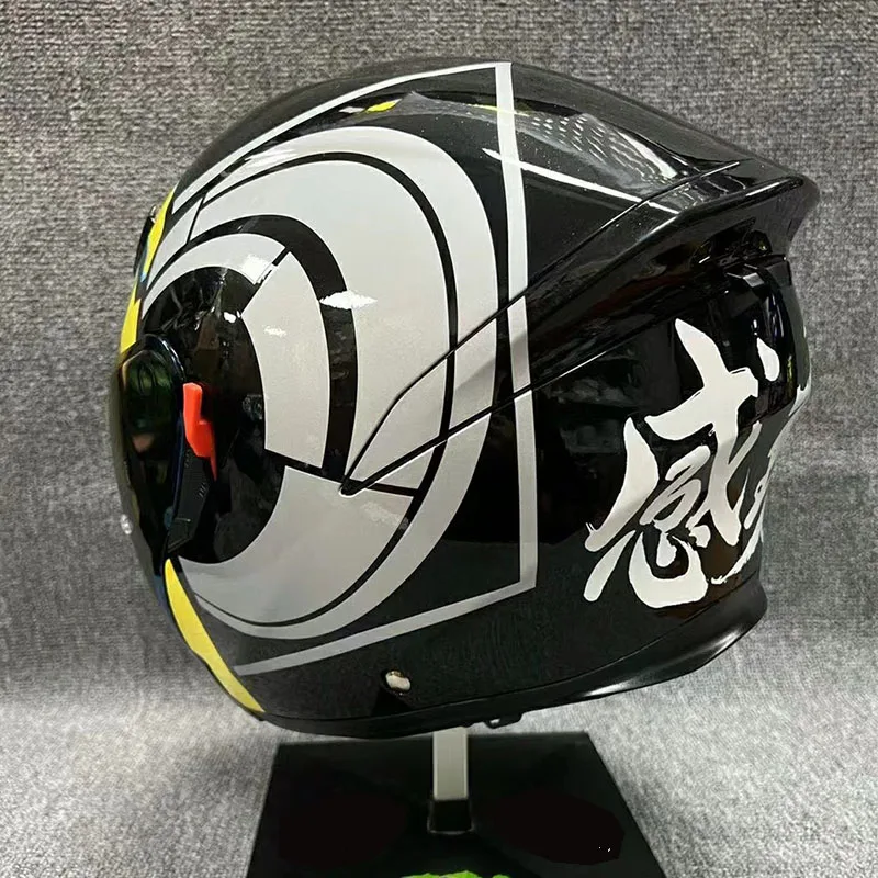 

Half Open Face Motorcycle Helmet Move Four Seasons Riding Safety 3/4 Helmet Unisex Half-covered Sports Helmets