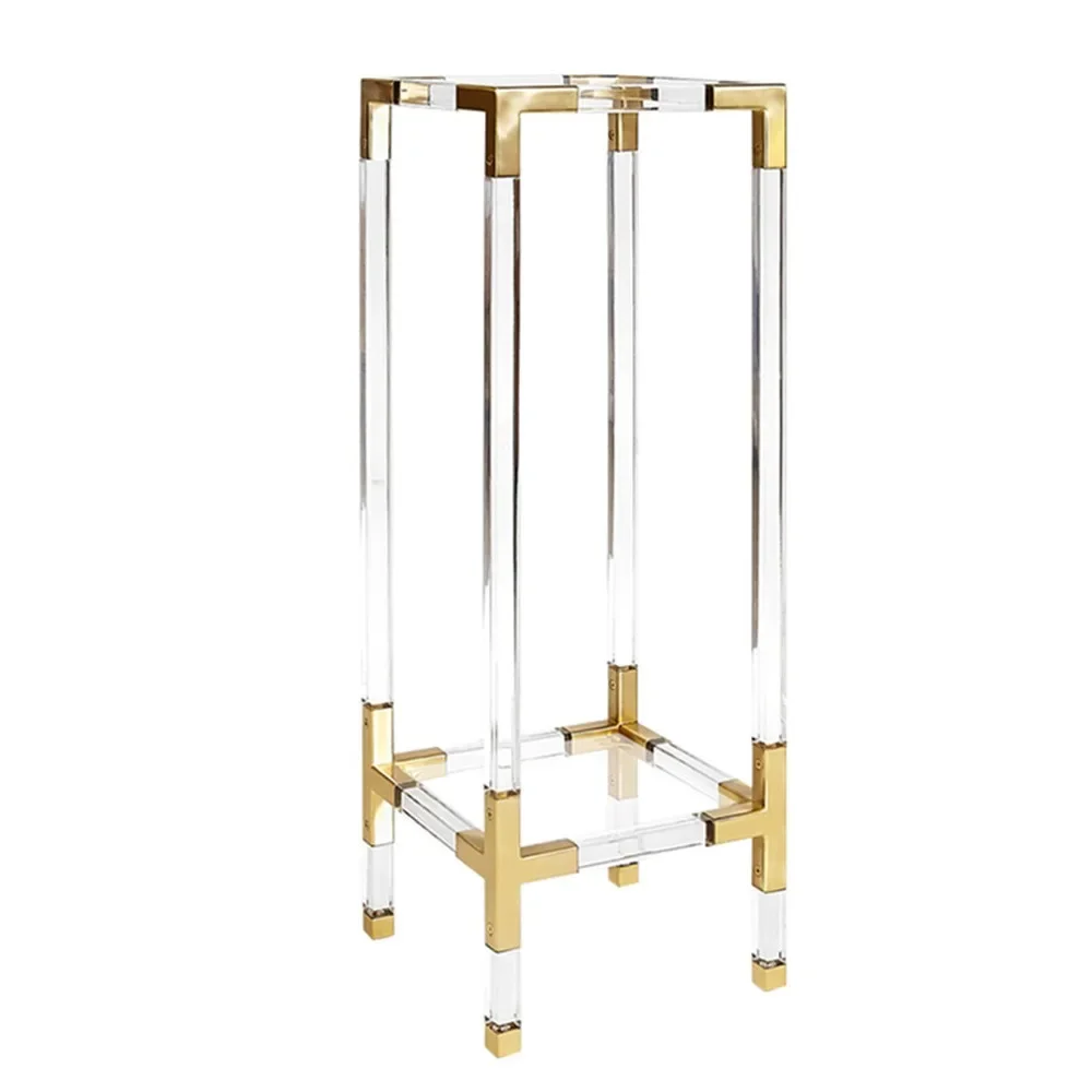 Светильник Роскошная современная акриловая подставка для цветов домашняя