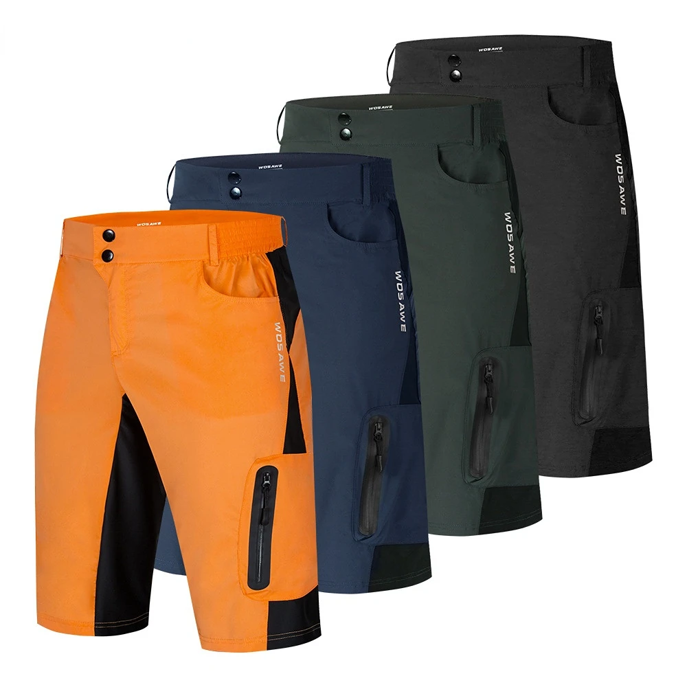 Hot Off-road Motorcycle Mountain Road Speed Drop Pants Anti Splash Riding Shorts Casual Pants Capri Pants