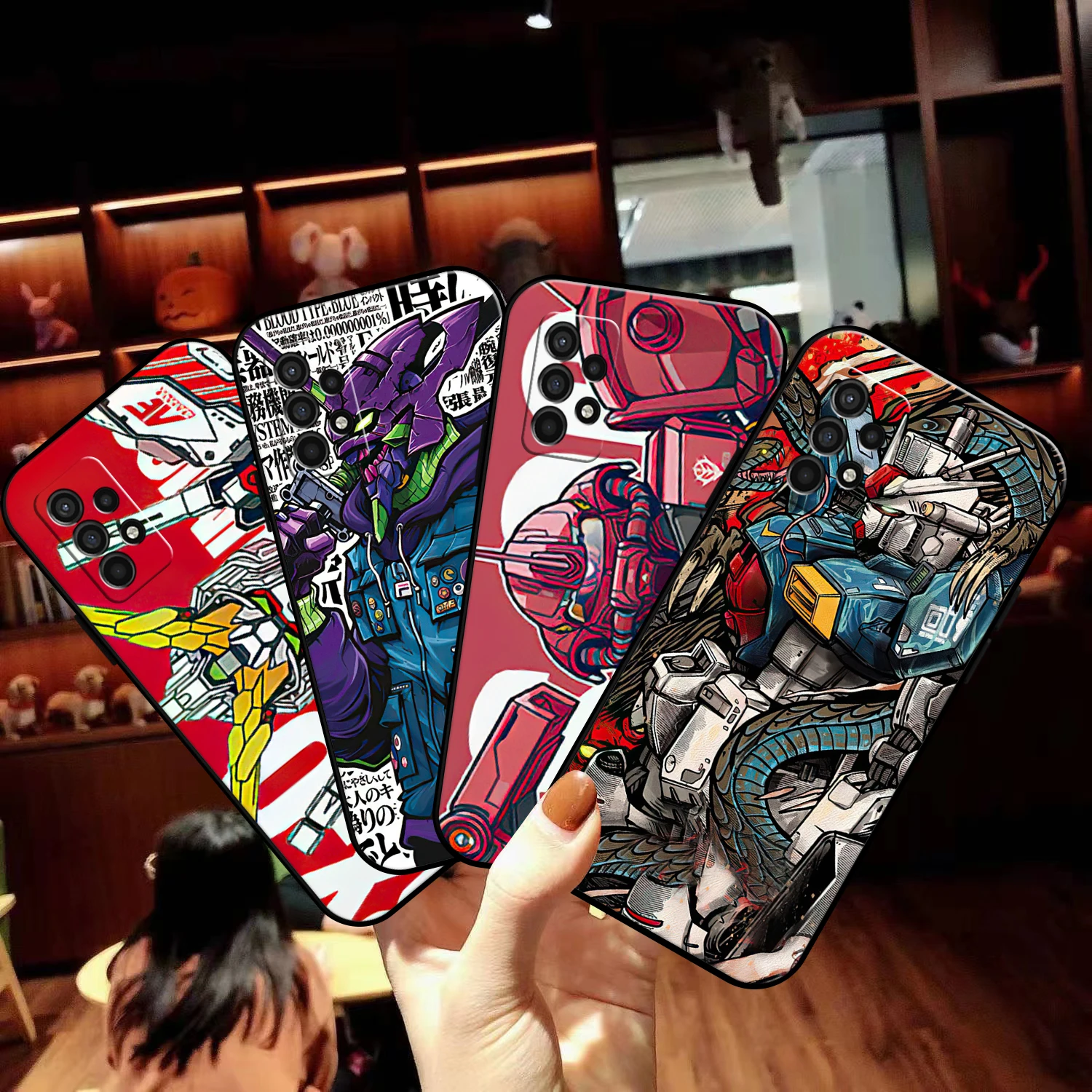 

Mobile Suit Gundam Phone Case For Samsung Galaxy S21 S21 FE S21 Plus S21 Ultra S20 S20 FE S20 Lite S20 Ulitra Soft Black Back