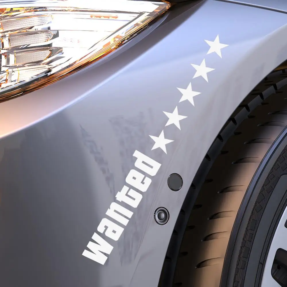 

Желаемая Автомобильная наклейка, водостойкая автомобильная наклейка, наклейка с пятью звездами, наклейка для заднего стекла грузовика
