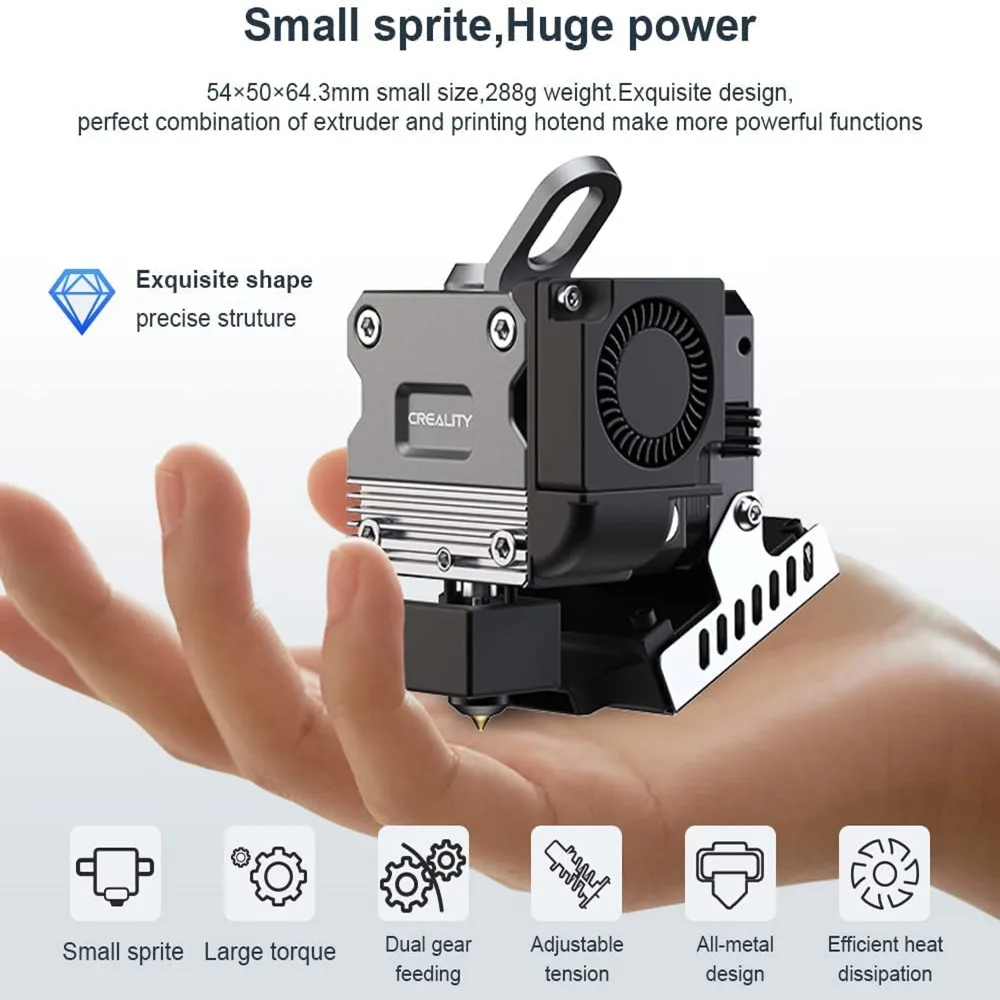 CREALITY Sprite Extruder Pro Kit 3:5:1 Передаточное соотношение зеркальное/Зеркальное V2 доставка