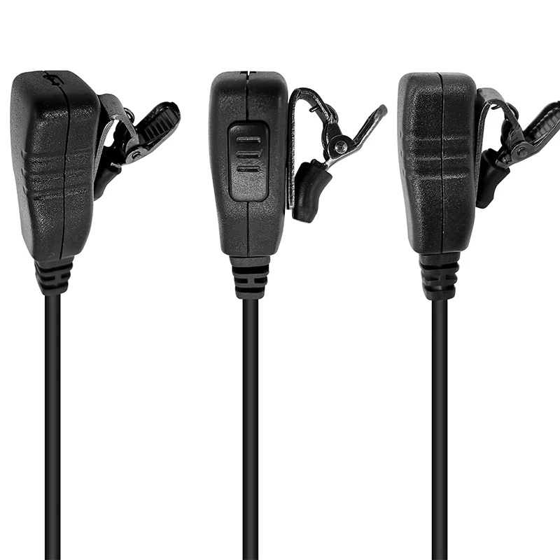 RISENKE Earpiece for Hytera TC580 TC610 TC620 BD552i PD502 PD562 PD482i PD402i RDR2500 XR150 Walkie Talkie Headset with PTT Mic