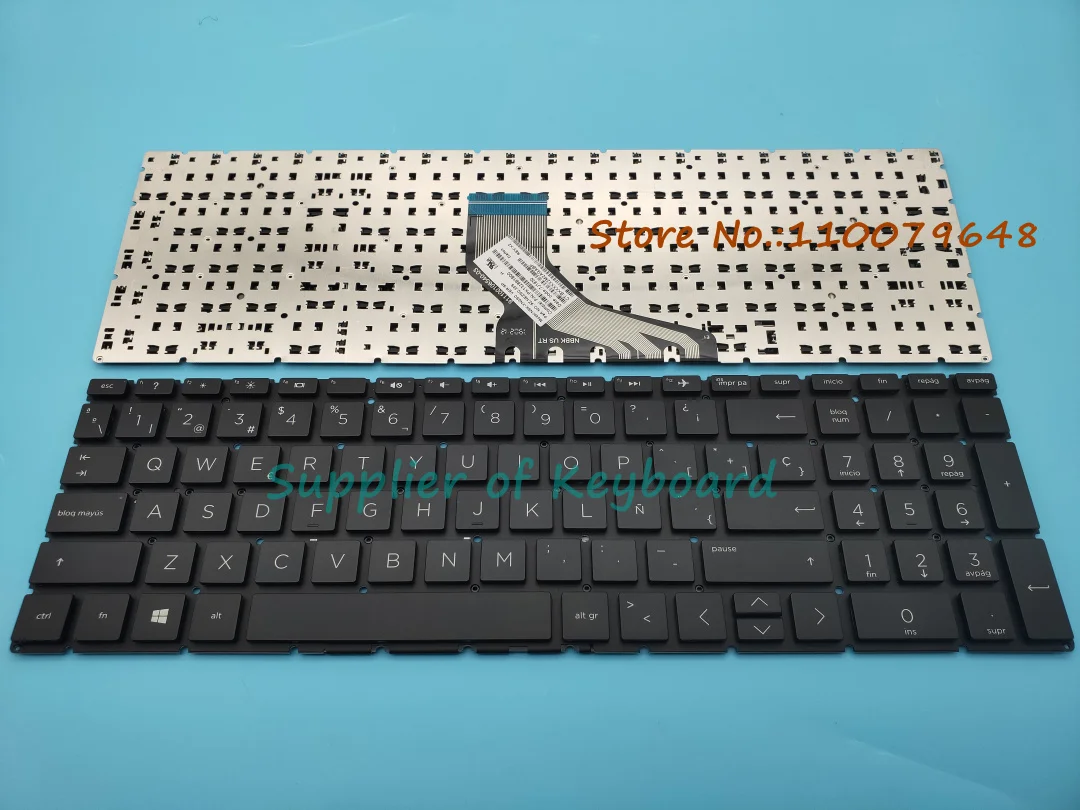 НОВАЯ латинская испанская клавиатура для HP 15-dk0006la 15-dk0007la 15-dk0008la 15-dk0010la