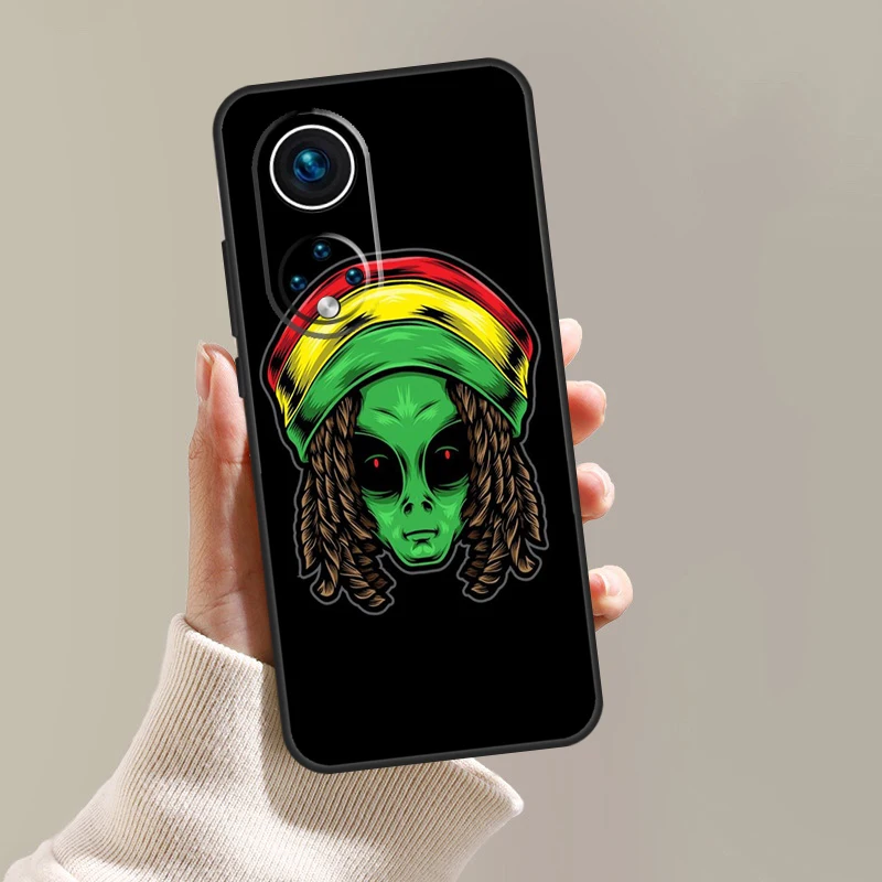 Чехол с мультяшным космическим инопланетянином НЛО для Honor Magic 5 Pro 10 50 70 90 Lite X7 X8 X9