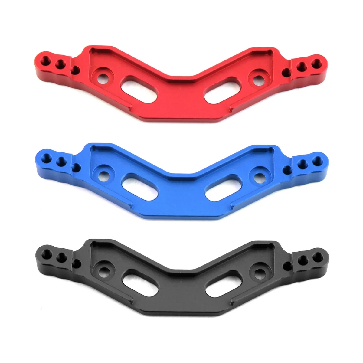 

2Pcs Metal Front and Rear Shock Tower for ARRMA 1/10 KRATON Granite Big Rock SENTON 4X4 3S BLX RC Car Upgrades Parts,3