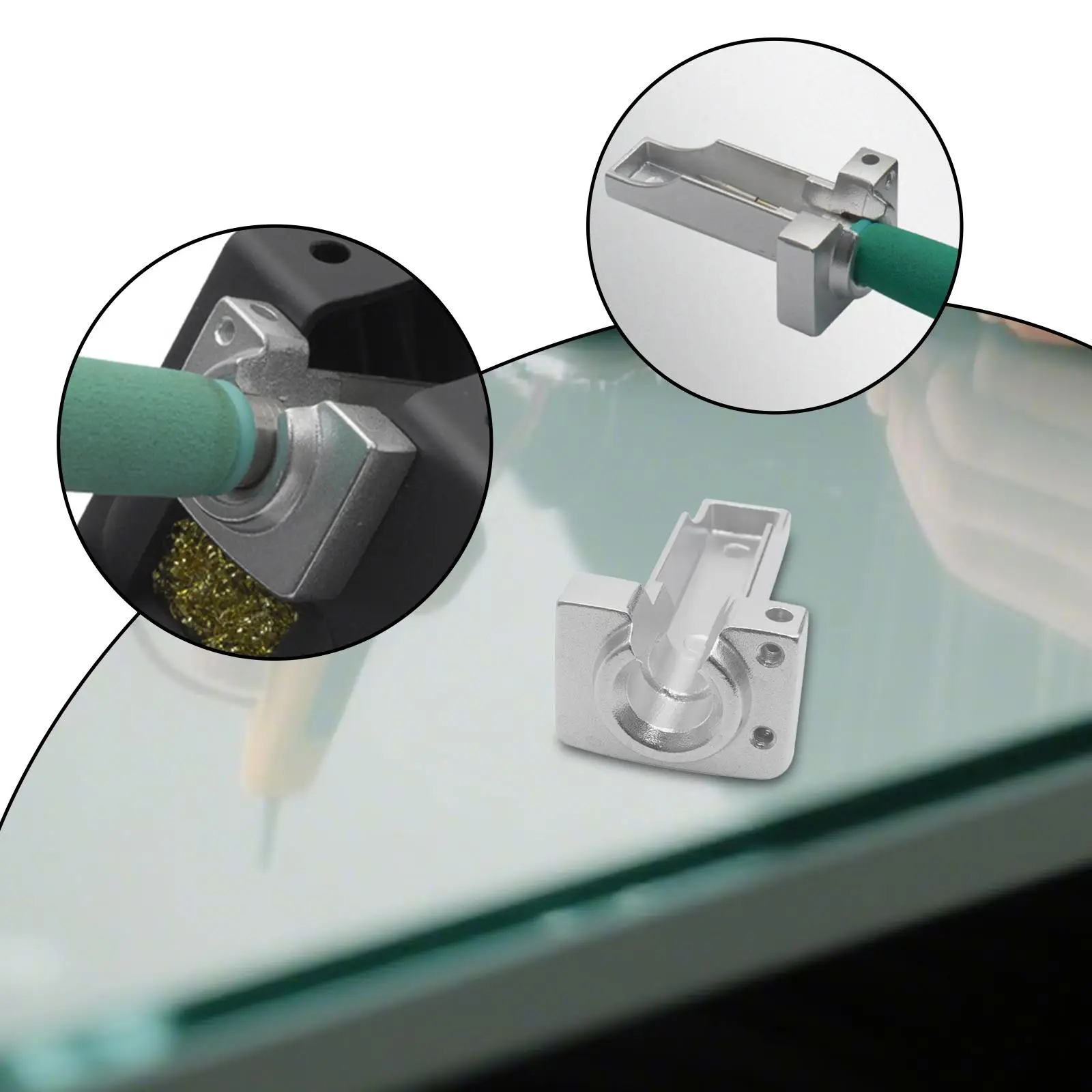 

Подставка для паяльника из алюминия