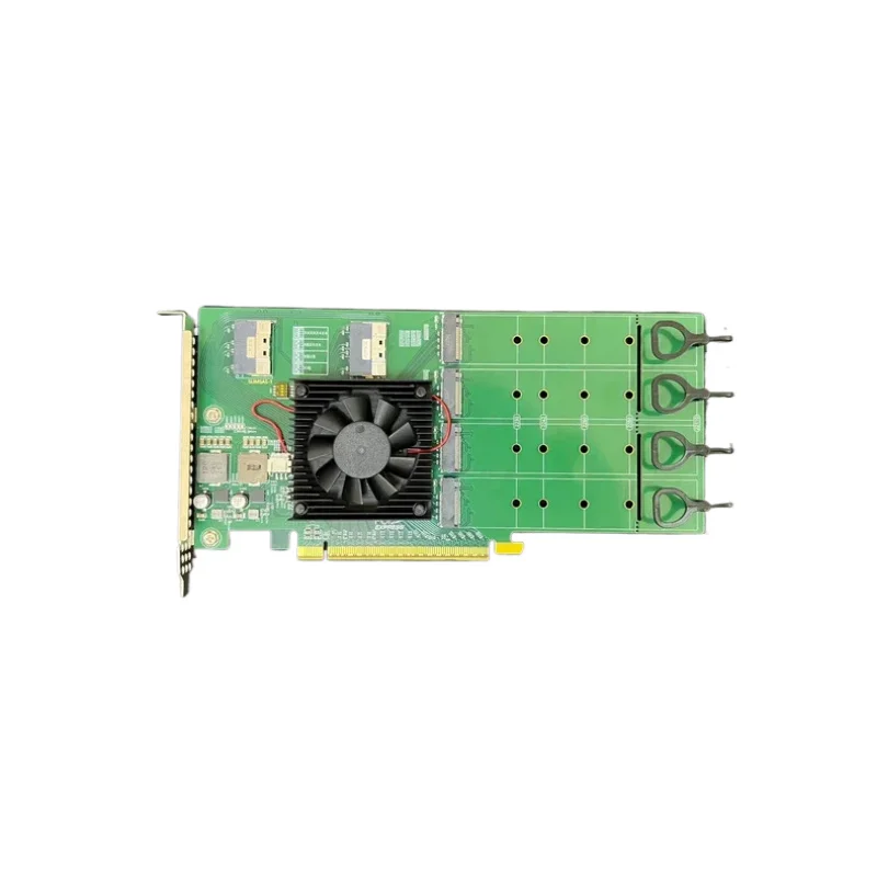 PLx8748 Четырехпортовая карта расширения SSD.2 Nvme U2 без разборки материнской платы