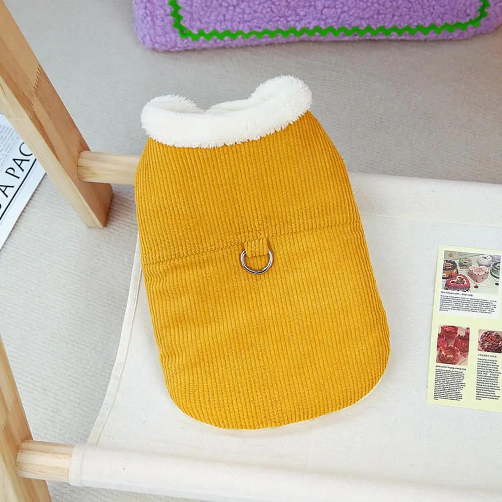 

The fabric is soft and thick, comfortable for pets to wear pet supplies