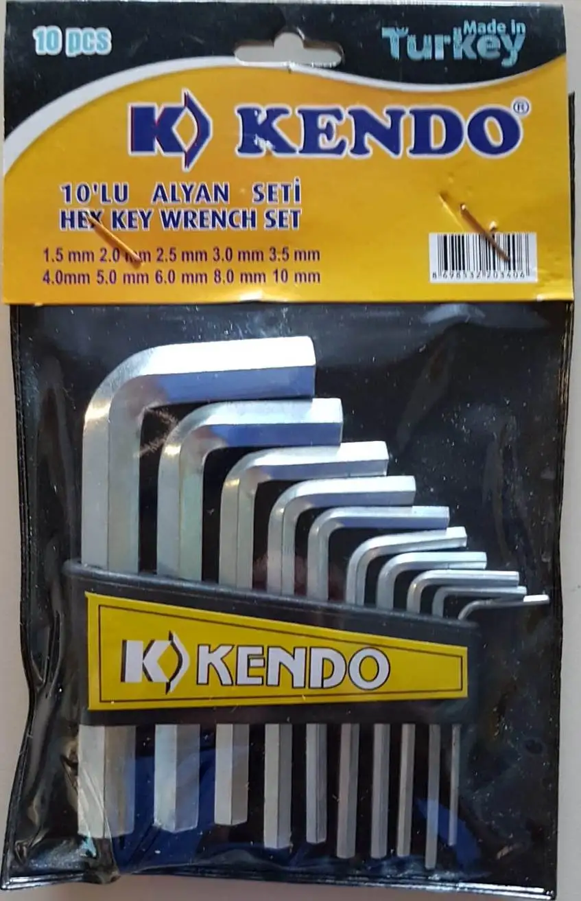 

Kendo Allen Set with 10 pcs eco Set ergonomic design practical products
