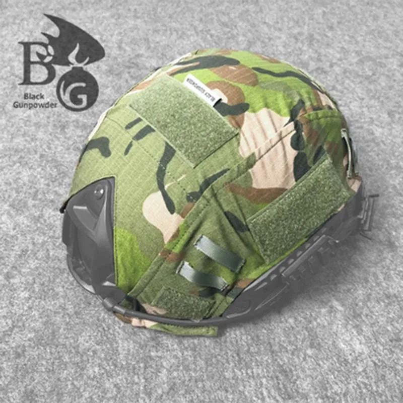 BG new camouflage outdoor military fan helmet HOOK&ampLOOP cover | Sports Helmets