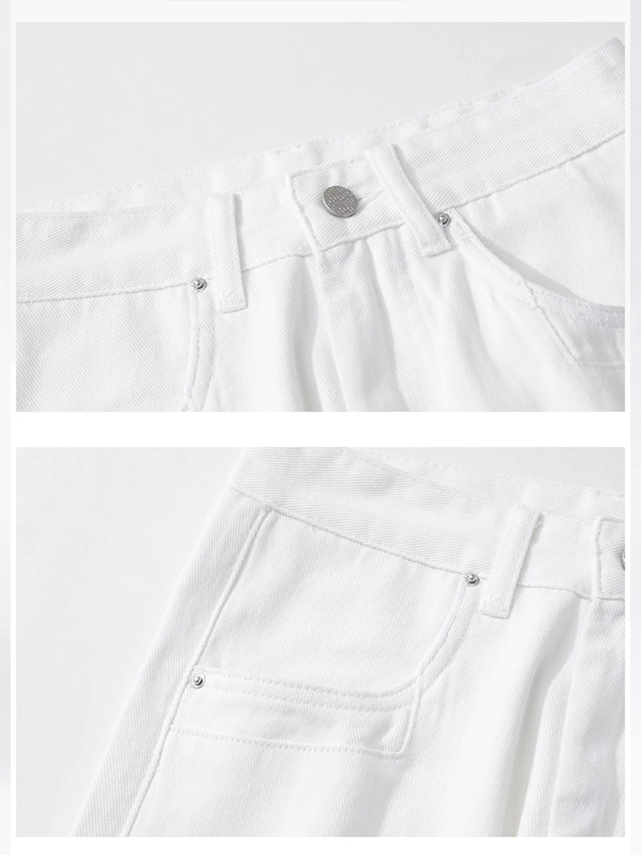 Four Seasons Men Jeans Splattered Ink Hip Hop Loose Straight Skateboard Long Pants Streetwear Y2K Men Jeans Ins Hot Men Clothing