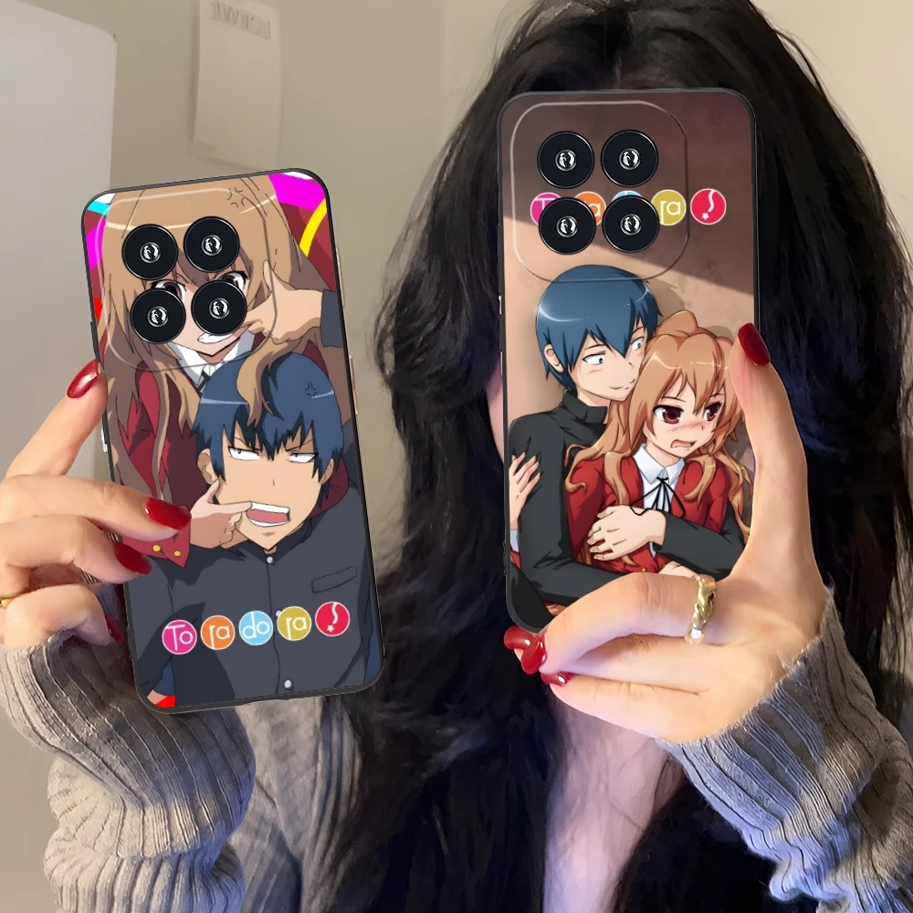 Милый чехол Toradora для мобильного телефона с рисунком Xiaomi 14 13 12 11 10 9 T Ultra Lite Pro S SE X 5G