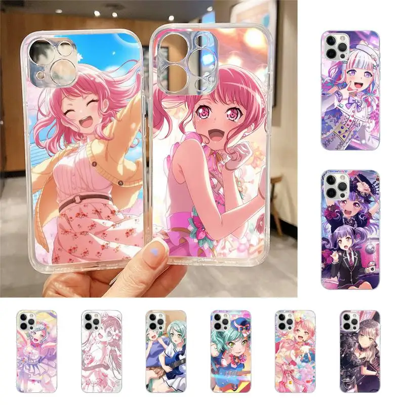 

Anime BanG Dream Phone Case For Iphone 7 8 Plus X Xr Xs 11 12 13 Se2020 Mini Mobile Iphones 14 Pro Max Case