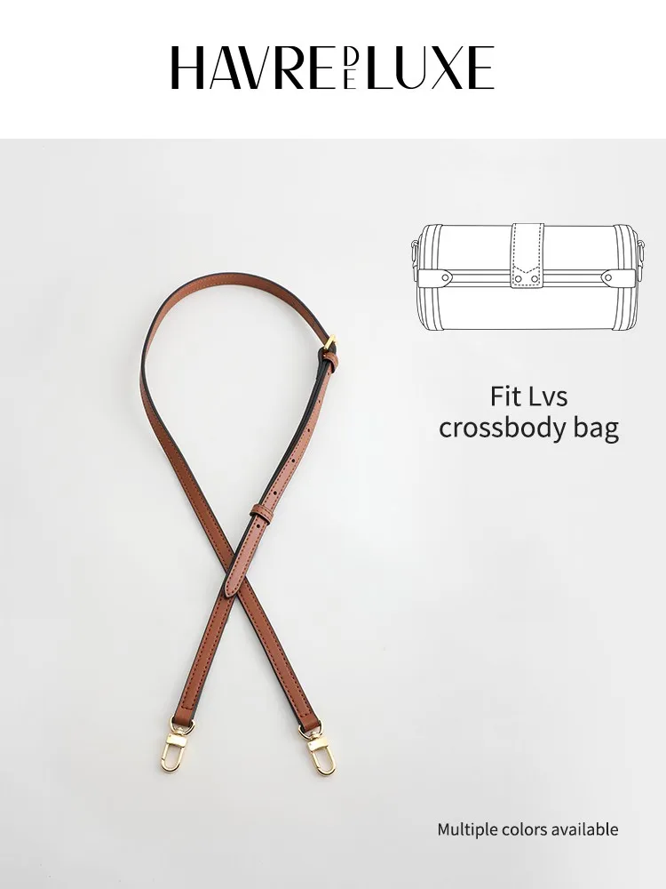 Adjustable leather bag belt replacement and transformation cylinder Papillon bag shoulder strap single-purchase accessories