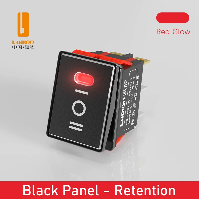 

Трехскоростной экономичный металлический кулисный переключатель LANBOO 2822, 20 А, 6 футов, красный, зеленый и синий