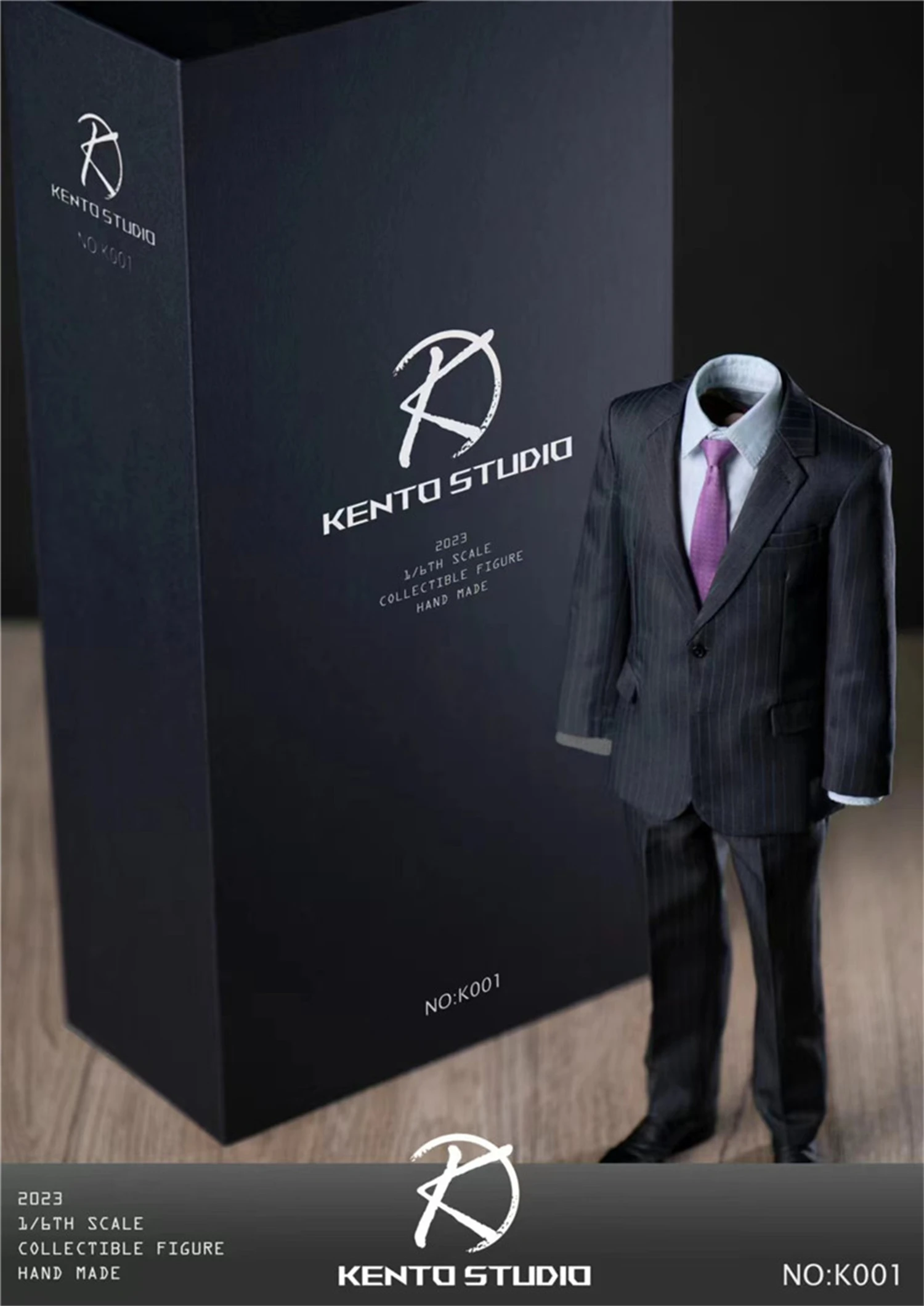 

Kento Studio K001 1/6 Christian Bale Suit Clothes & Action Figure Body Model No Head