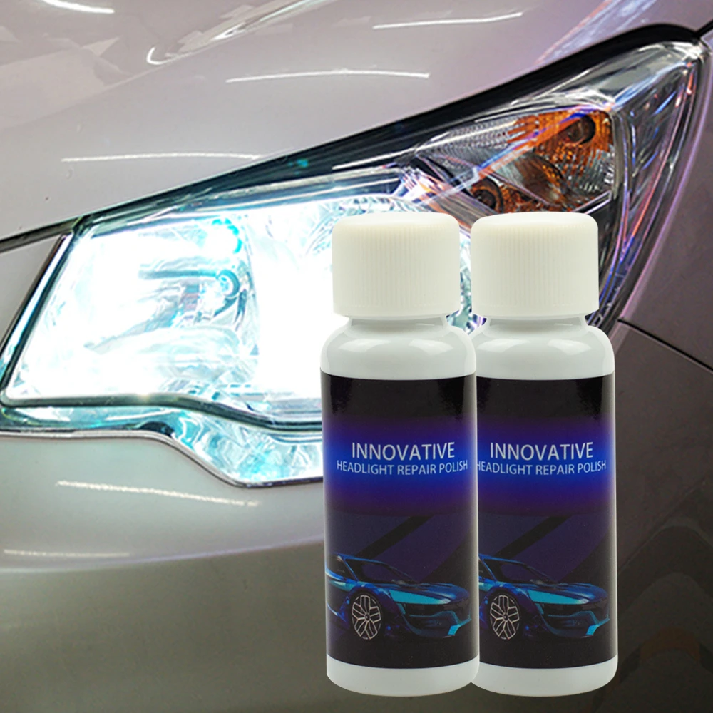 

Жидкость для ремонта автомобильных фар, приспособление для удаления царапин, окисления, полировки и ремонта автомобисветильник