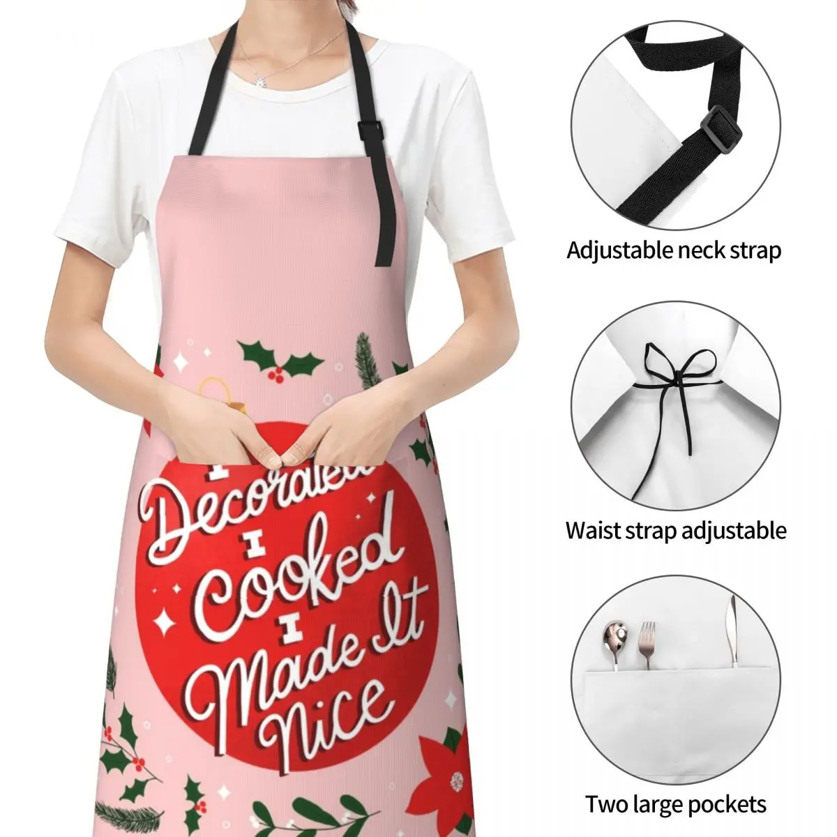 Я сделала его красивым фартук с цитатой доринды плотник мастер красоты кухонный