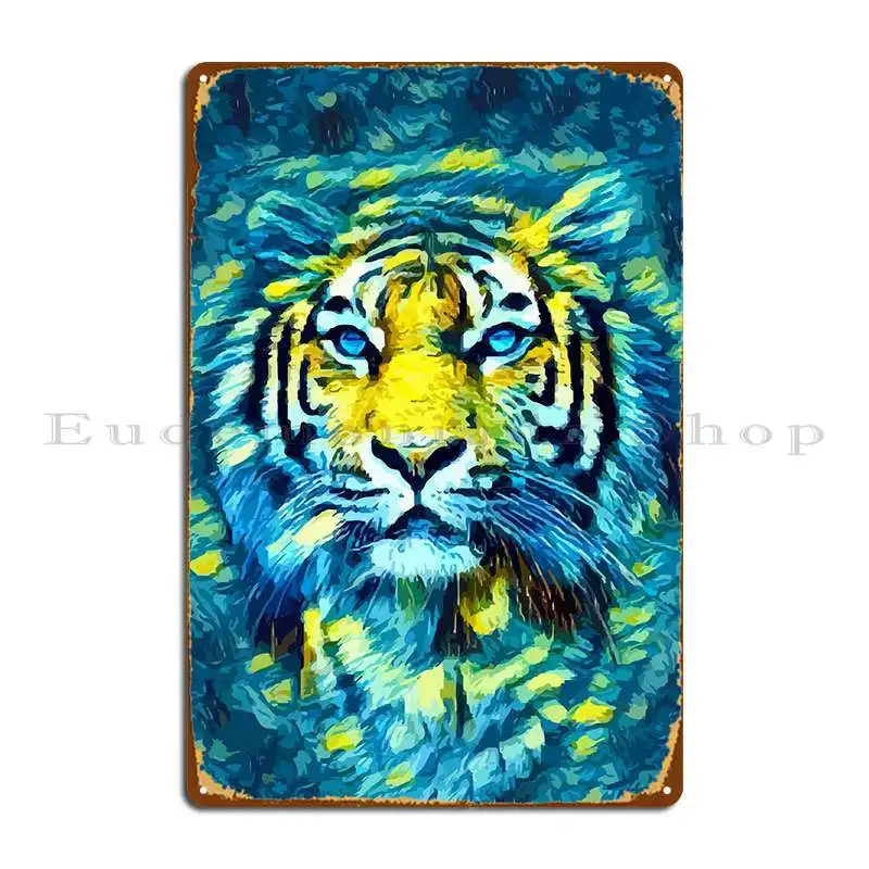 

Маджестический тигр, металлический знак, плакат, гараж, искусственный клуб, печатный оловянный знак, плакат